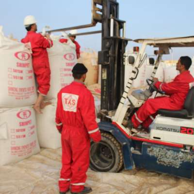 Mass Production White Pure Fine Grained Sand Power Silica Sand  In Egypt